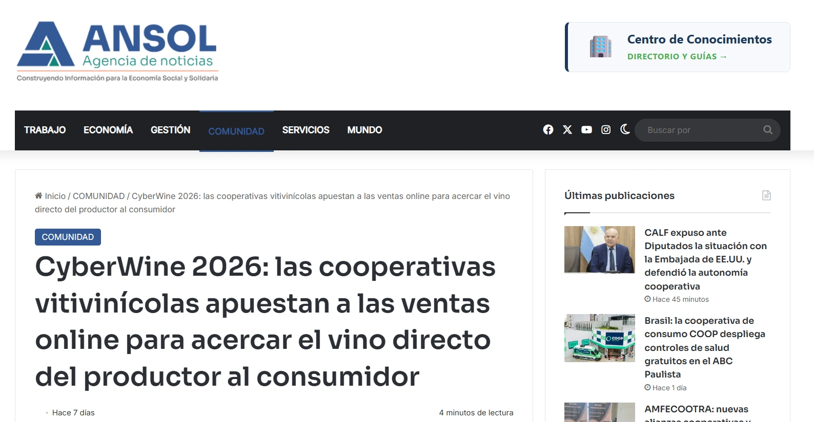 Ansol Agencia de Noticias
